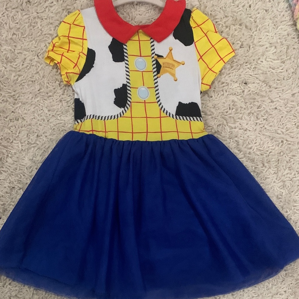 Disney Posh Peanut Woody Tulle Dress